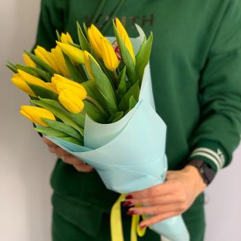 Тюльпаны жёлтые 15 шт Артикул  147875v